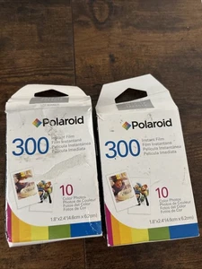Menge 2 Polaroid 300 Sofortbildfilm 10 Farben 1,8” x 2,4” Fotos je - Bild 1 von 3