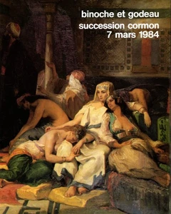 SUCCESSION CORMON  CATALOGUE VENTE BINOCHE 7/03/1984 - Bild 1 von 6