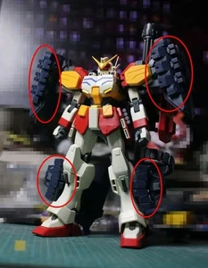Blue MG 1/100 For Gundam Heavyarms Custom (Porcupine Ver.) Montage Detailteile - Bild 1 von 6