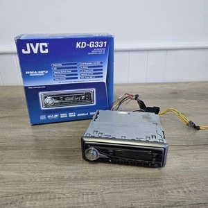 JVC KD-G331 CD Receiver WMA MP3 Car Stereo CD Player Boxed - Picture 1 of 8