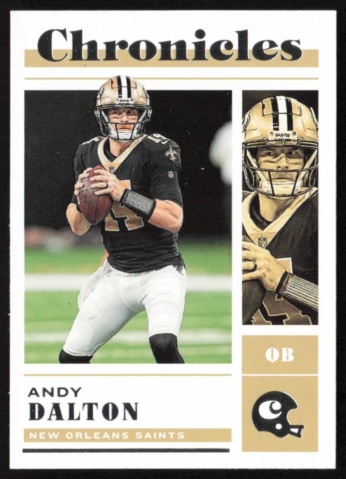 2022 Panini Chronicles Andy Dalton #27 New Orleans Saints - Image 1 of 2