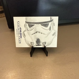 Topps Star Wars Galactic Files Series 2 Stormtrooper Sketch Card - Picture 1 of 2