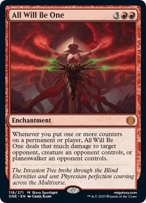 All Will Be One - Medium Play MTG Phyrexia: All Will Be One - Image 1 of 1