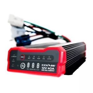 KickAss 12V/24V 40A DCDC Charger with Solar MPPT & Pre-Wired Anderson Plug - Picture 1 of 6