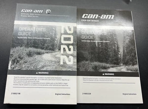 Can-Am 2022 DEFENDER MAX TRAXTER MAX Operators Owners Manual W/ Winch Book M13 - Picture 1 of 3