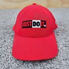 Nike Hat Cap Snap Back Mens One Size Fm Adjustable Red Just Do It Legacy 91