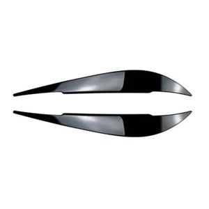 1Pair Gloss Black Headlight Eyelid Cover for for BMW 4 Series F83 F32 F33 F36 M4 - Picture 1 of 17