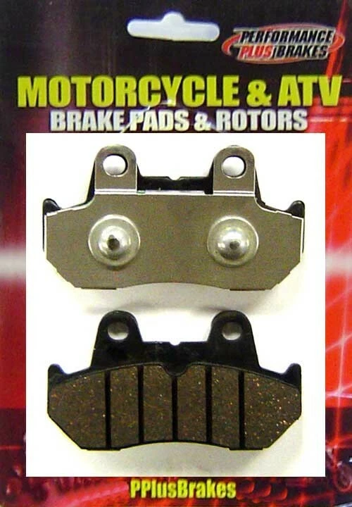 Nuevas pastillas de freno Performance Plus orgánicas Honda GL1100 A Goldwing delanteras 1982 1983 Foto 1 de 1