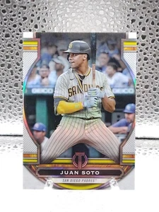 2023 Topps Tribute Juan Soto San Diego Padres base card 1 - Picture 1 of 2