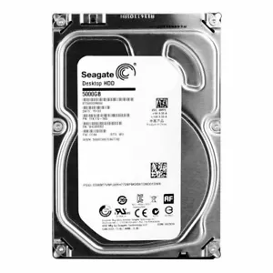 Seagate Desktop HDD ST5000DM000 5TB SATA III 5900 RPM 128MB 3.5 Inch - Picture 1 of 3