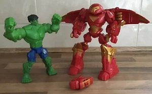 HULKBUSTER (IRON MAN) & AVENGERS HULK - MARVEL SUPER HERO MASHER FIGURES - Picture 1 of 12