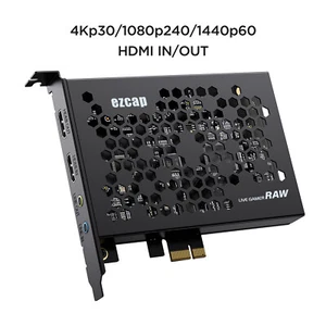 4K PCIE Hdmi Video Capture Card 1080p 120fps 60fps Game Recording Live Streaming - Picture 1 of 12