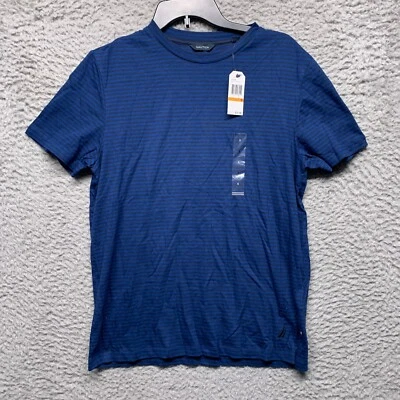 Nautica Shirt Mens Small S Blue Polo Short Sleeve Logo Pullover Golf Outdoor - Image 1 of 4