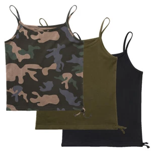 Brandit Ladies Top Lilly Tank Spaghetti Top xs-7xl Cotton - Picture 1 of 11
