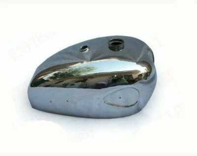 Tanque de combustible cromado BSA Gold Star A7 A10 Super Rocket Foto 1 de 4