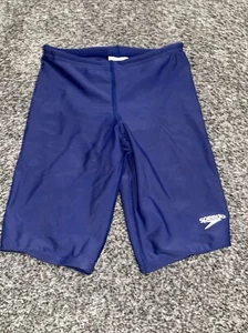 Boys Speedo Blue Jammers Swimsuit 8 - Picture 1 of 3