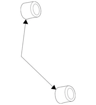 Espaciador de motor de arranque OEM NUEVO Ford 2013-2021 EcoSport Escape Fusion W701350-S437 Foto 1 de 2