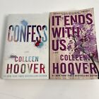Lot of 2 Bks: (Colleen Hoover): It Ends With Us Acceptable & Confess VG