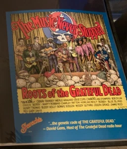 2002 Roots of Grateful Dead Poster by Robert Crumb - 19.5 X 19.5 Limited Run - Picture 1 of 1