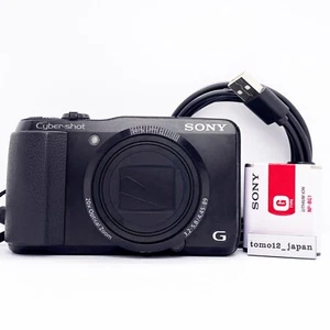 Sony Cyber-shot DSC-HX30V Black 18MP 20x Zoom Digital Camera Japanese 1DayShip - Picture 1 of 13