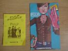 PULP / COMMON PEOPLE COMICS / JAMIE HEWLET /RARE FRENCH PROMO + PULP PEOPLE