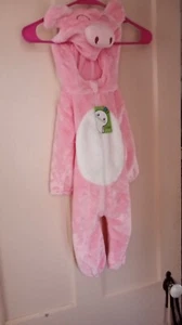 Toddler Baby Onesie Rompers Animal Jumpsuit Infant Pajamas Kids Pink Pink SZ80 - Picture 1 of 7