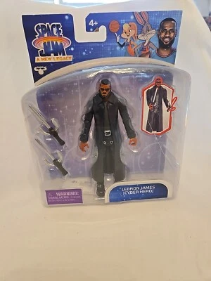 Figura de acción Space Jam A New Legacy: Lebron James Cyber Hero NUEVO Foto 1 de 3