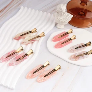 10PCS Seamless Hair Clip Bangs Acrylic Hair Clip Tools Makeup Hair For Women - Picture 1 of 5