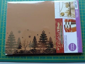 Hunkydory Weihnachtsdorf Eleganz 24 folierte A4 Karten Neu in OVP - Bild 1 von 2