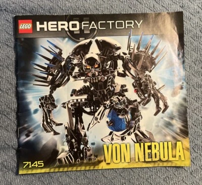 LEGO Hero Factory #7145 Von Nebula Instruction Manual ONLY - Image 1 of 4