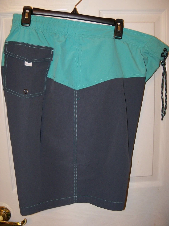 Pantalones cortos de natación Sonoma para hombre talla 4XLARGE, color azul/negro, nuevos con etiquetas Foto 1 de 3