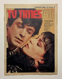 TV TIMES London - May/June 1967 - Trapped - Barbara Jefford - VGC - Rare - Picture 1 of 7