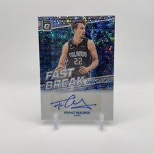 Franz Wagner 2022-23 Donruss Optic Fast Break Silver Disco Auto #FBS-FZW Magic