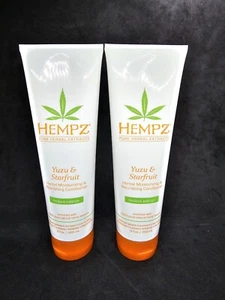 Hempz Set of 2 Yazu & Starfruit Herbal Conditioner 9oz Each Limited Edition - Picture 1 of 4