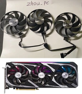 Ventilateur de refroidissement refroidisseur de remplacement GPU pour ASUS ROG STRIX RTX 3060 RTX 3050 - Photo 1/8