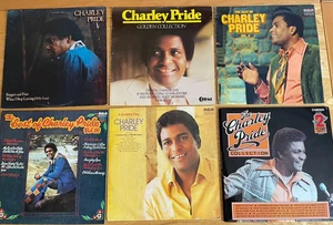 Job lot - 6 Charley Pride Vinyl LP Records - Picture 1 of 21