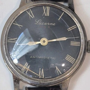 Vintage Lucerne Antimagnetic Mechanical Manual wind men’s watch! - Picture 1 of 5
