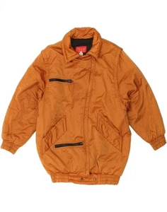BLUMARINE Womens Windbreaker Jacket IT 42 Medium Orange Polyester BJ04 - Picture 1 of 4