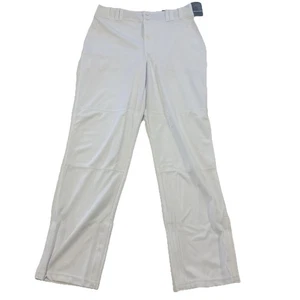 Pantaloni da baseball Champro adulti taglia L media fondo aperto vestibilità ampia bianchi nuovi con etichette - Foto 1 di 8