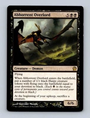 Abhorrent Overlord Theros Non-Foil MTG LP - Image 1 of 2