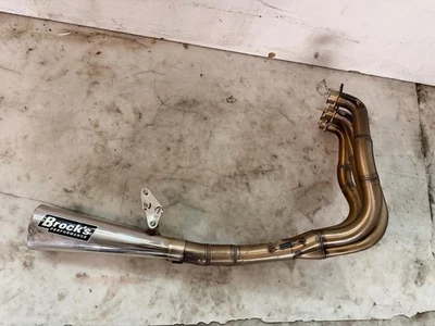 Silenciador sistema de escape completo 99-20 Suzuki Hayabusa 1300 BROCKS Alien Head 2 14" Foto 1 de 4