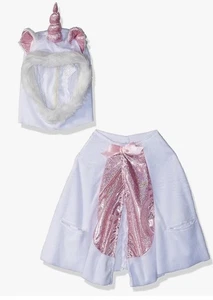 Fun World Unicorn Cape Costume Size 4-6 - Picture 1 of 4