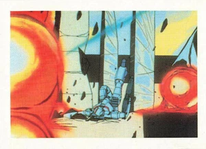 Carta commerciale fantasy 1986 Robotech La saga di Macross 17 ep. 6 guerra lampo - Foto 1 di 2
