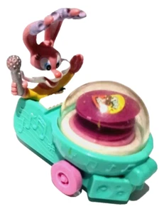 Bugs Bunny Tiny Toons Toy Record Playing Car Vintage McDonald's Happy Meal 1992 - Picture 1 of 3