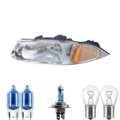 Halogen Scheinwerfer links H4 für Rover 200 Hatchback Schrägheck inkl. Lampen - Bild 1 von 4