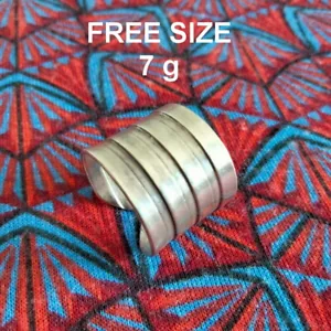 Feine Silber Ringe 925 Argento Anello Vintage Schmuck Basteln Kunsthandwerk R641008 - Bild 1 von 5