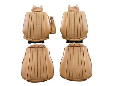 Se adapta a: fundas de asiento de vinilo de trigo 450SL para Mercedes Benz R107 1972-80 Foto 1 de 4