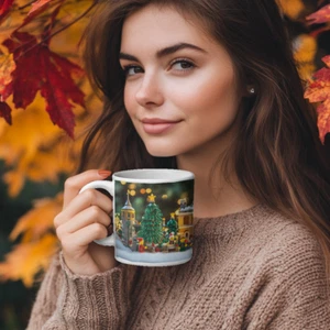 ⭐️️Lego Christmas Scene Mug: The Cloisters | NYC | New York⭐️️ - Picture 1 of 7