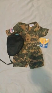 Build A Bear Military Outfit With Beret. - Picture 1 of 6