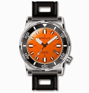 borealis sea dragon orange, 30 Atm., movimento Mijota 9015, cassa 44,5. - Foto 1 di 6